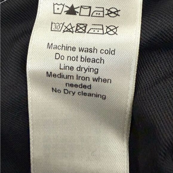 7 For All Mankind The Straight Classic Dark Blue Jeans Los Angeles Men’s Size 30 - Picture 10 of 15